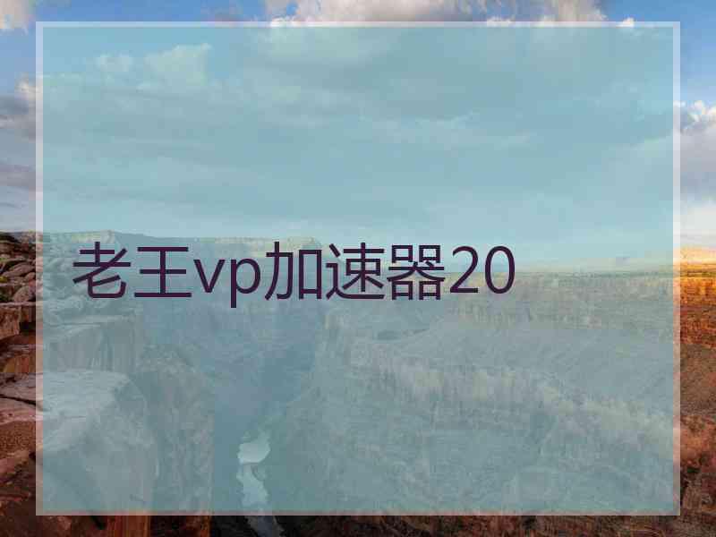 老王vp加速器20 老王vp加速器20