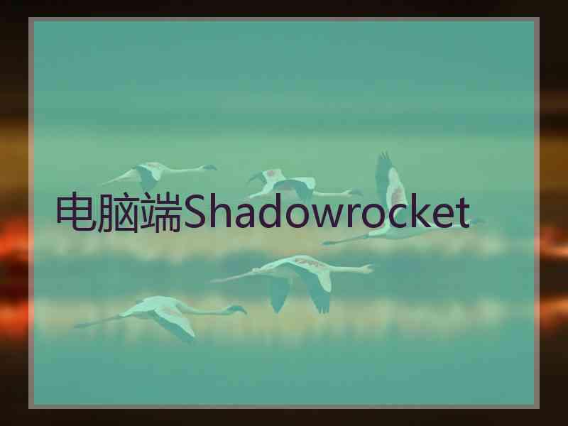 电脑端Shadowrocket