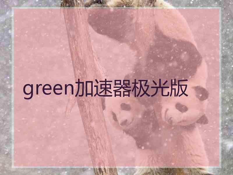 green加速器极光版