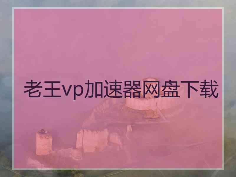 老王vp加速器网盘下载