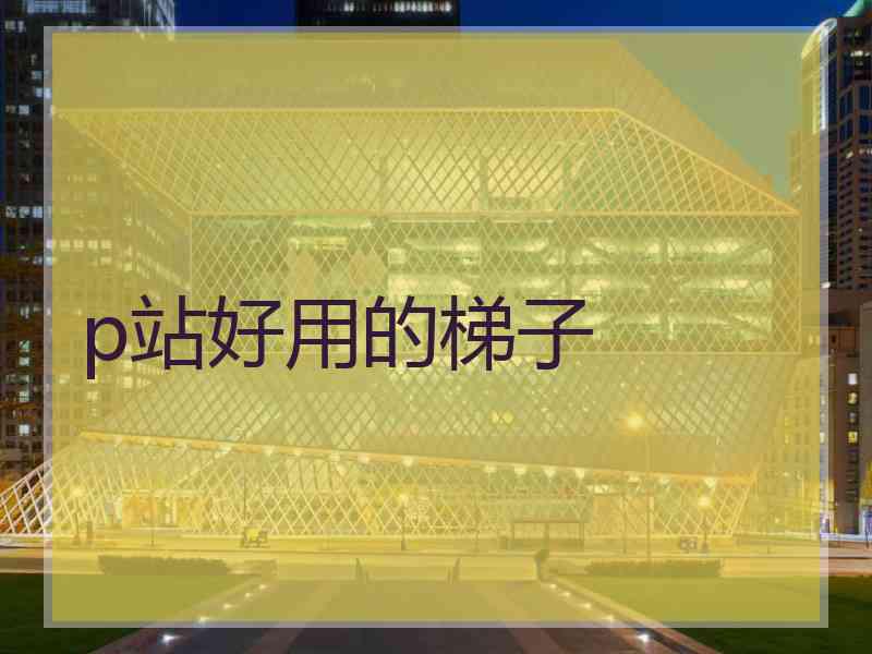 p站好用的梯子