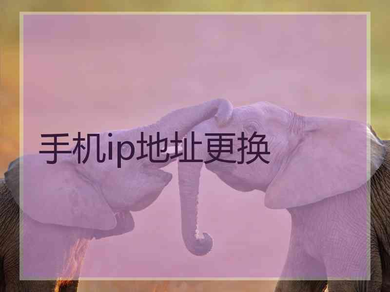 手机ip地址更换