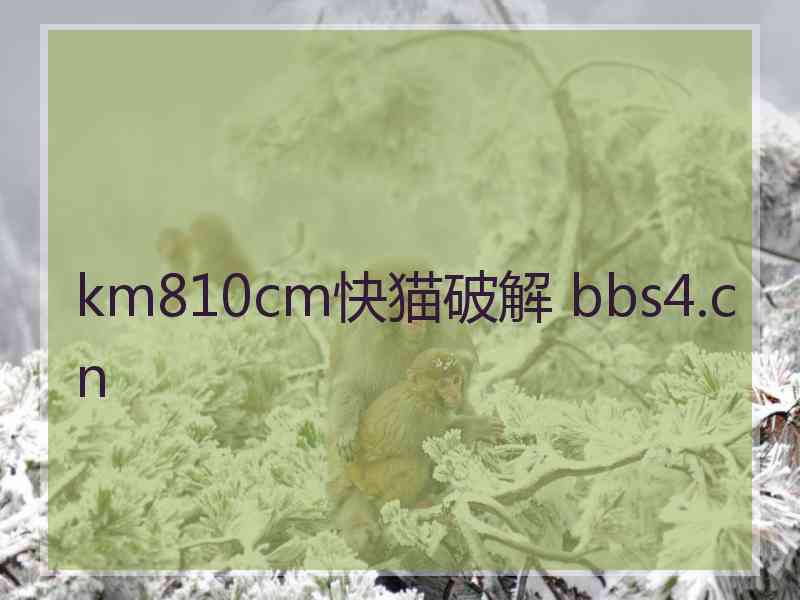 km810cm快猫破解 bbs4.cn