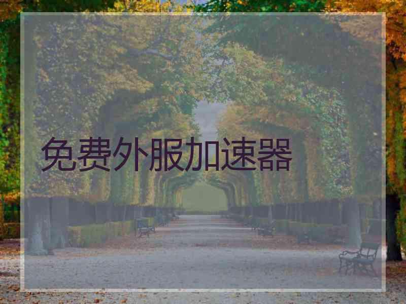 免费外服加速器