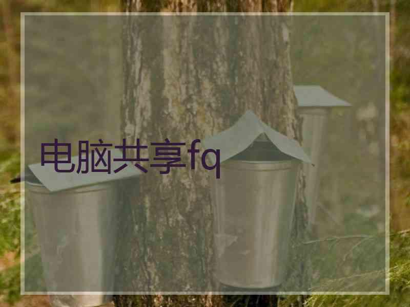 电脑共享fq