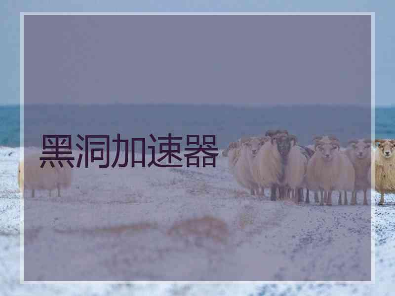 黑洞加速器
