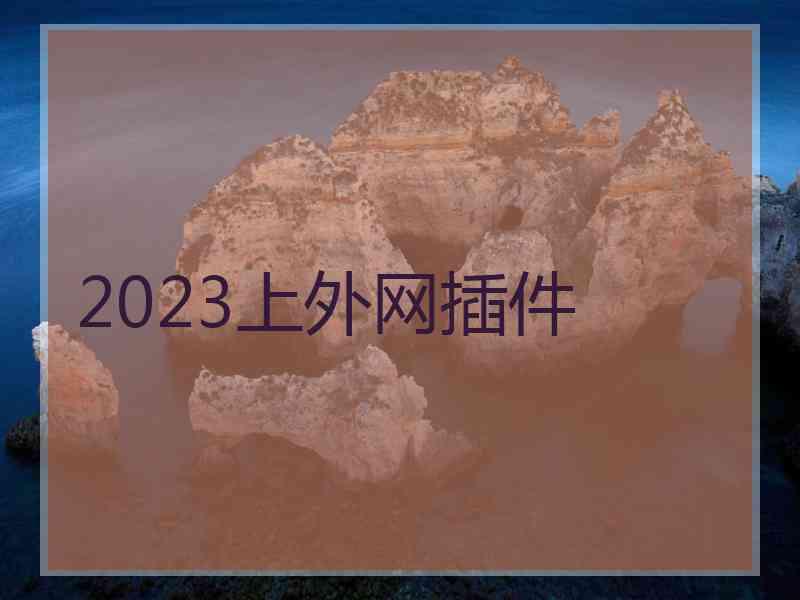 2023上外网插件
