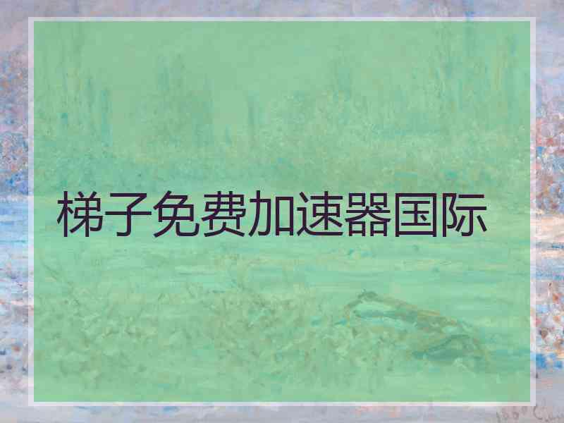 梯子免费加速器国际