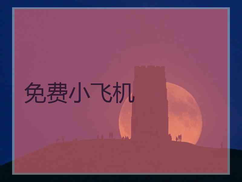 免费小飞机