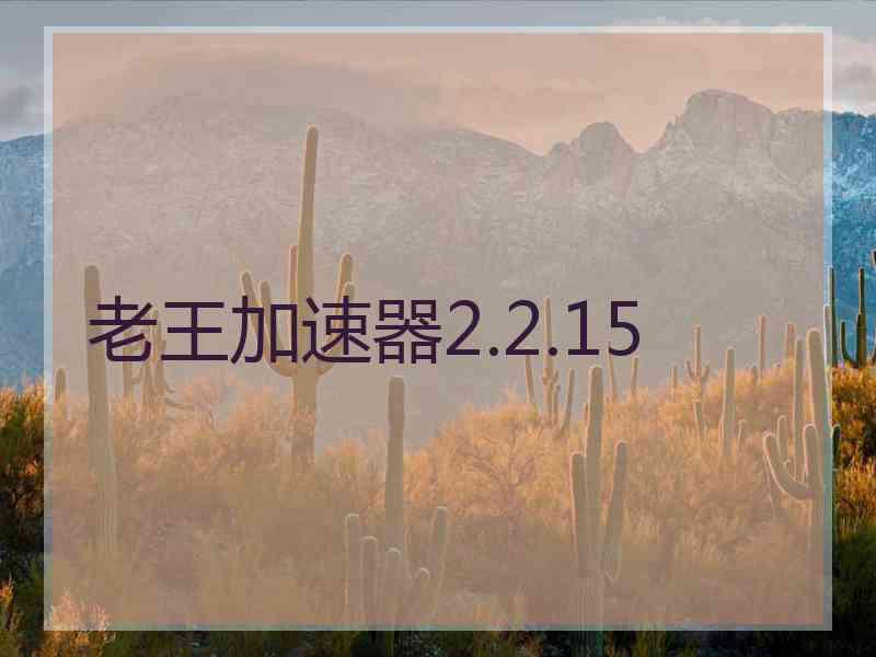 老王加速器2.2.15