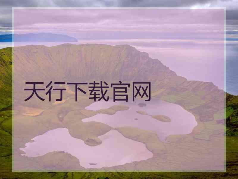 天行下载官网