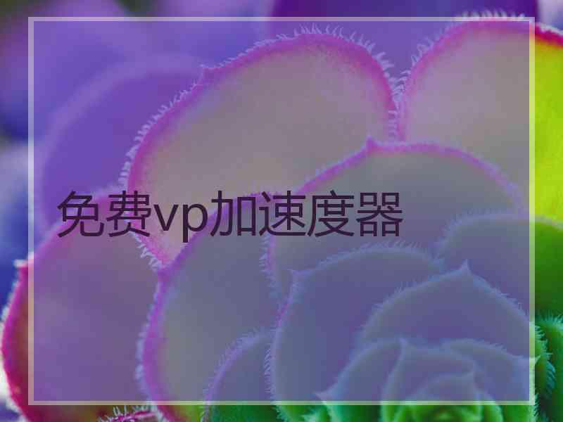免费vp加速度器