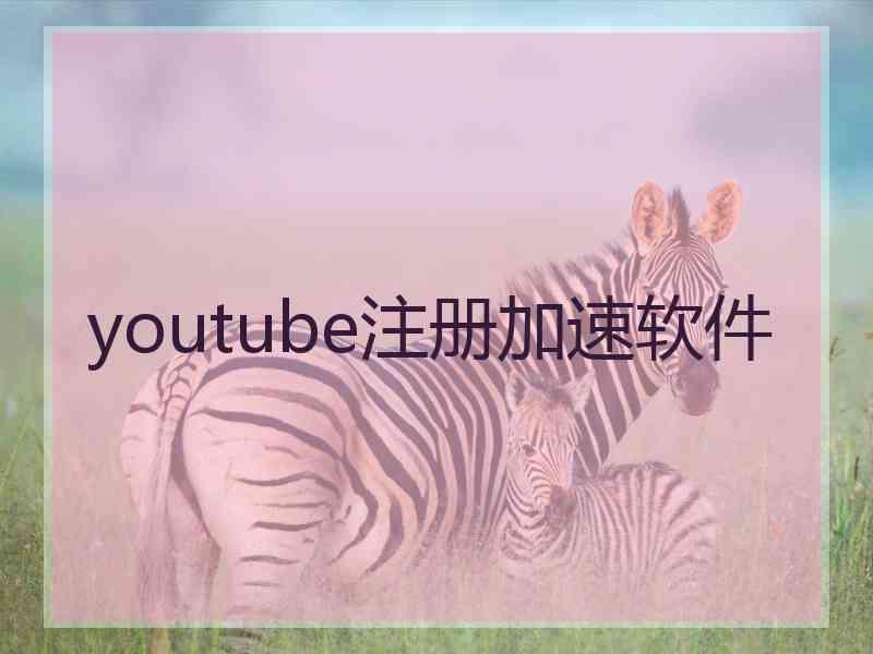 youtube注册加速软件