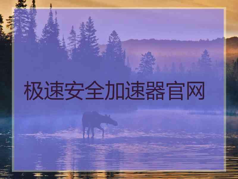 极速安全加速器官网