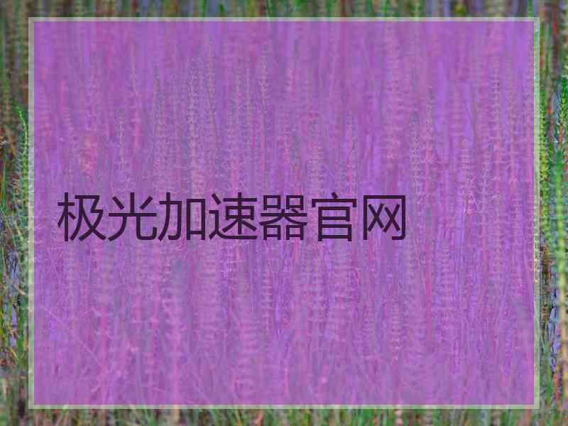 极光加速器官网