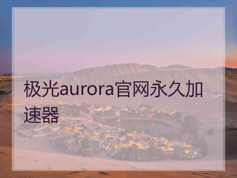 极光aurora官网永久加速器