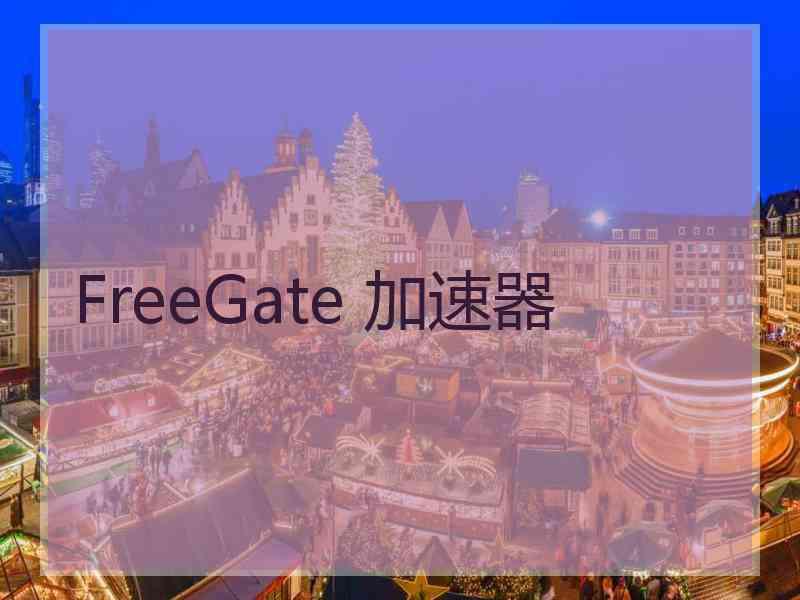 FreeGate 加速器